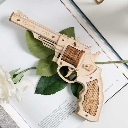 3D-Holzbausatz - Revolver