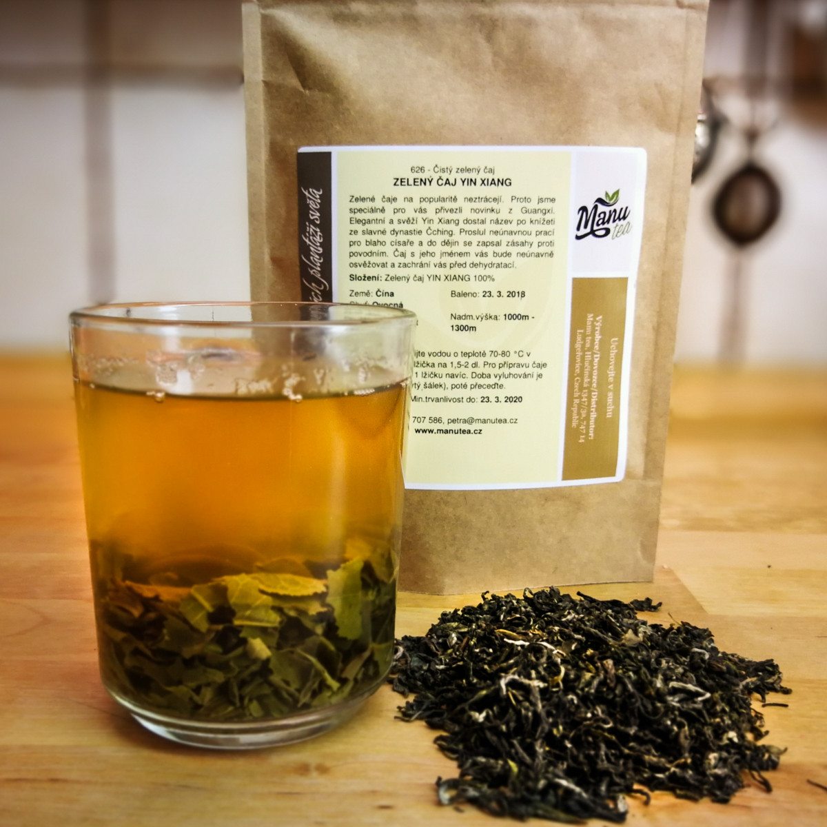 Zelený čaj Yin Xiang 50g - manutea