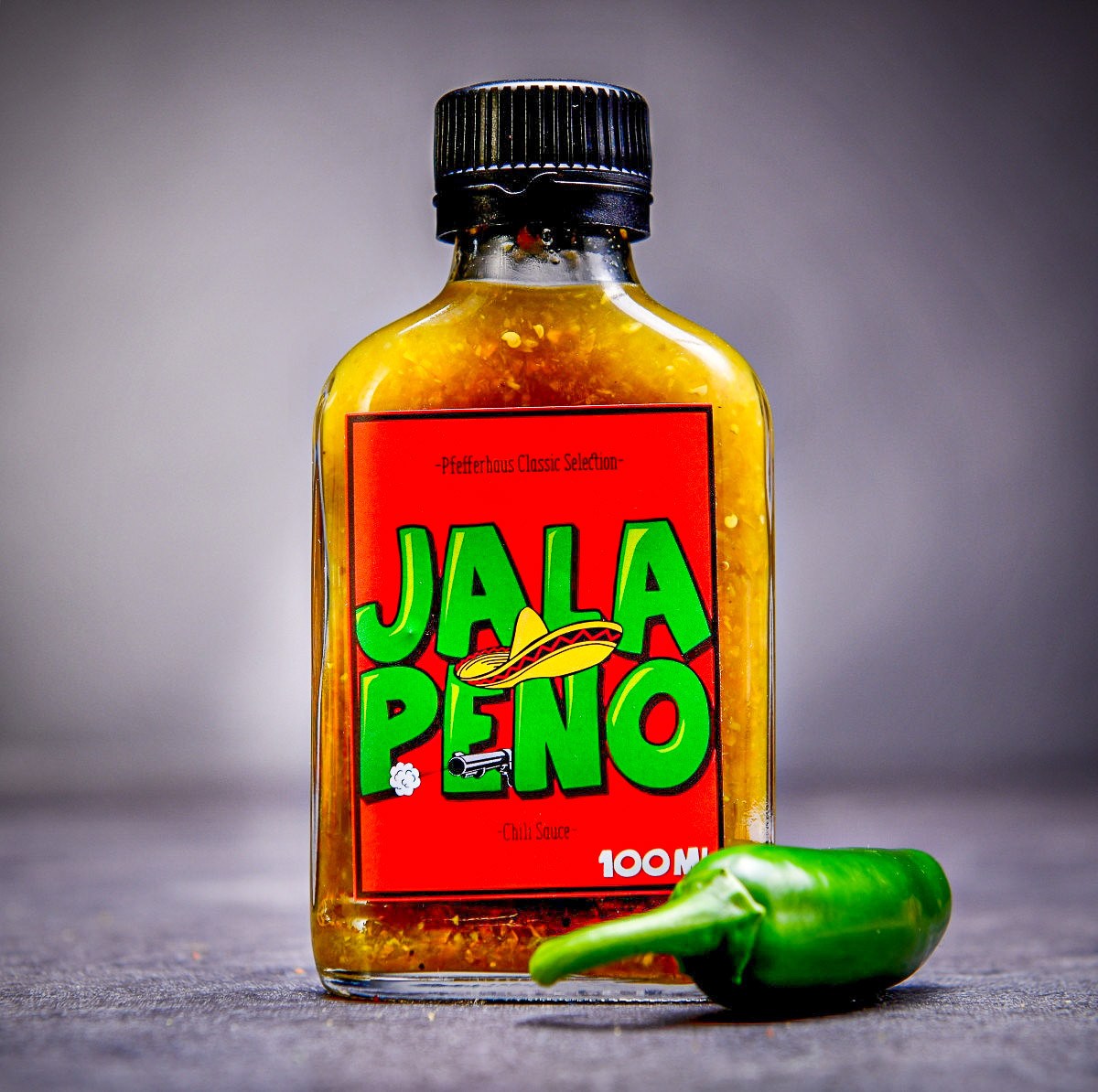 Svěží omáčka s chilli papričkou Jalapeno 100 ml