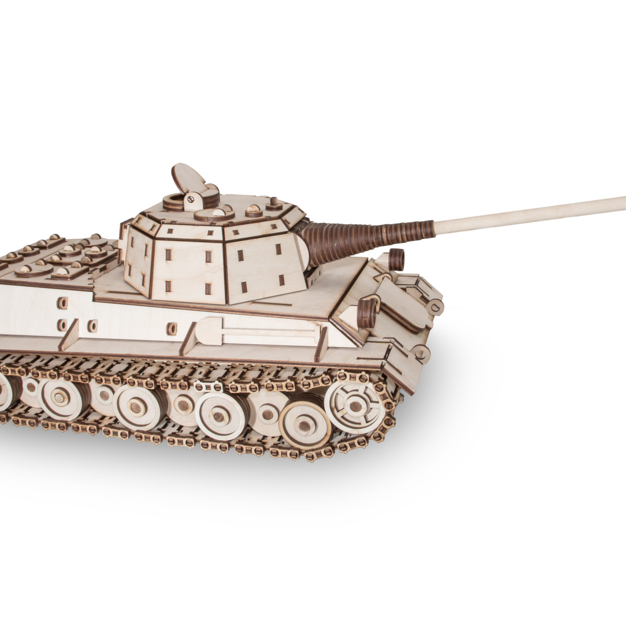 Dřevěný skládací 3D model - Tank Lowe