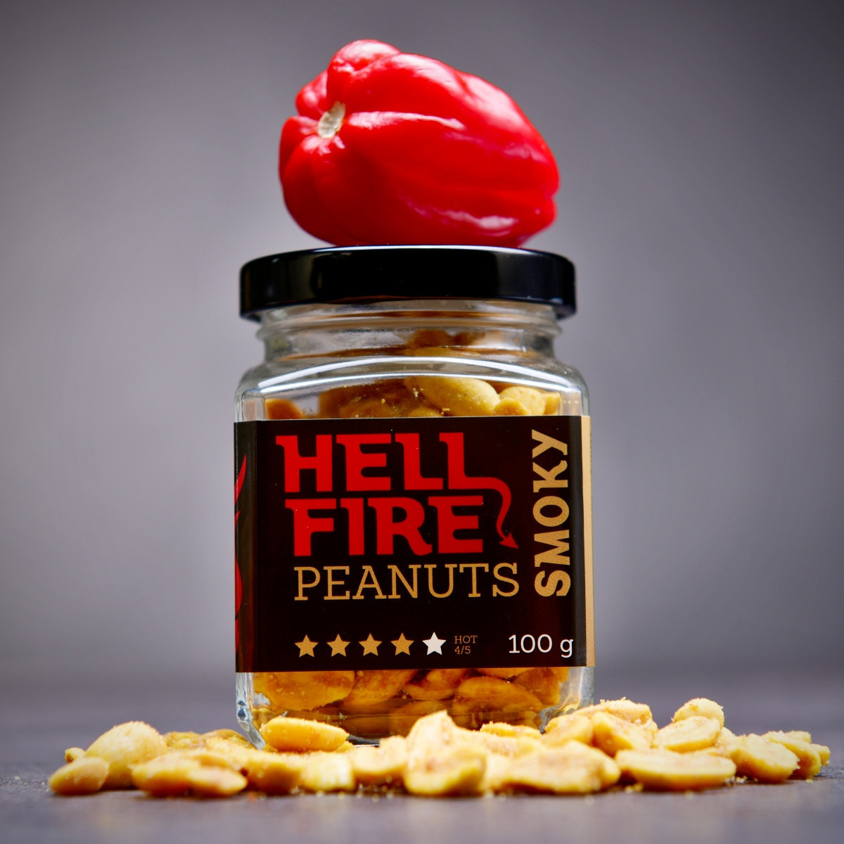 Hexagon plný chilli specialit XXL - Fialový