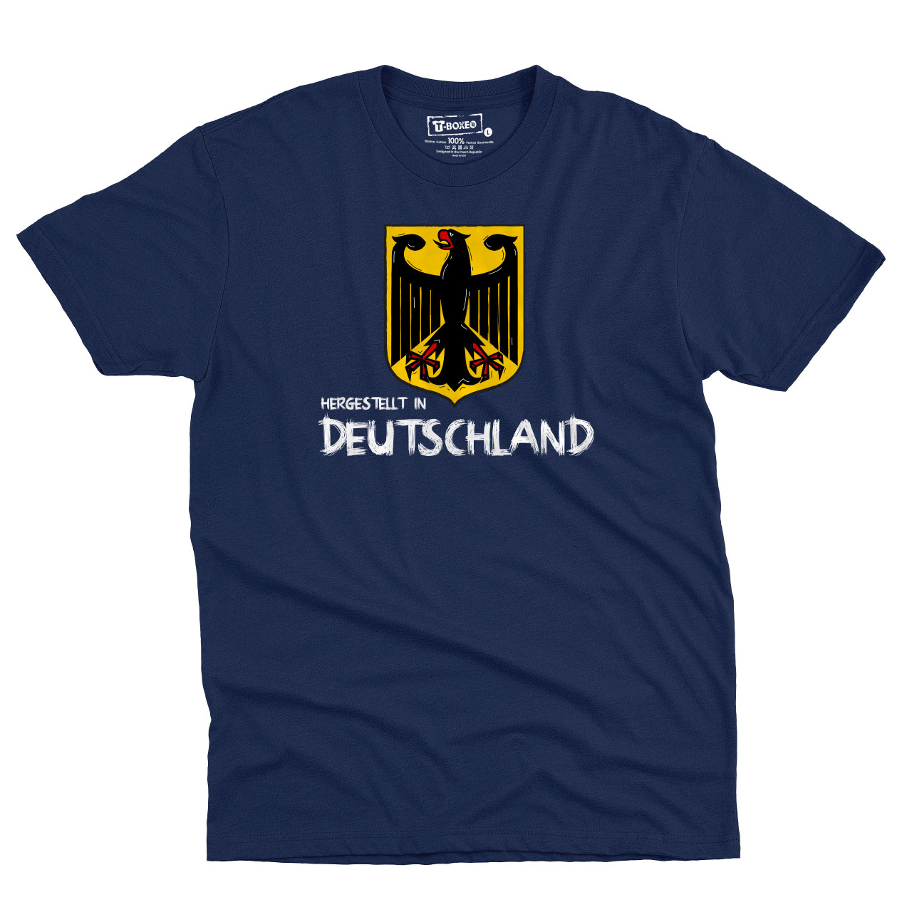 Pánské tričko s potiskem "Vyrobilo mě Německo" DE