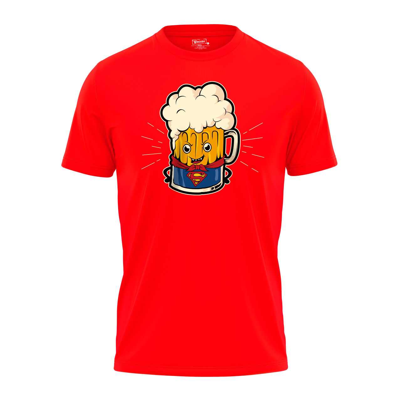 Pánské tričko s potiskem “Pivní superman”