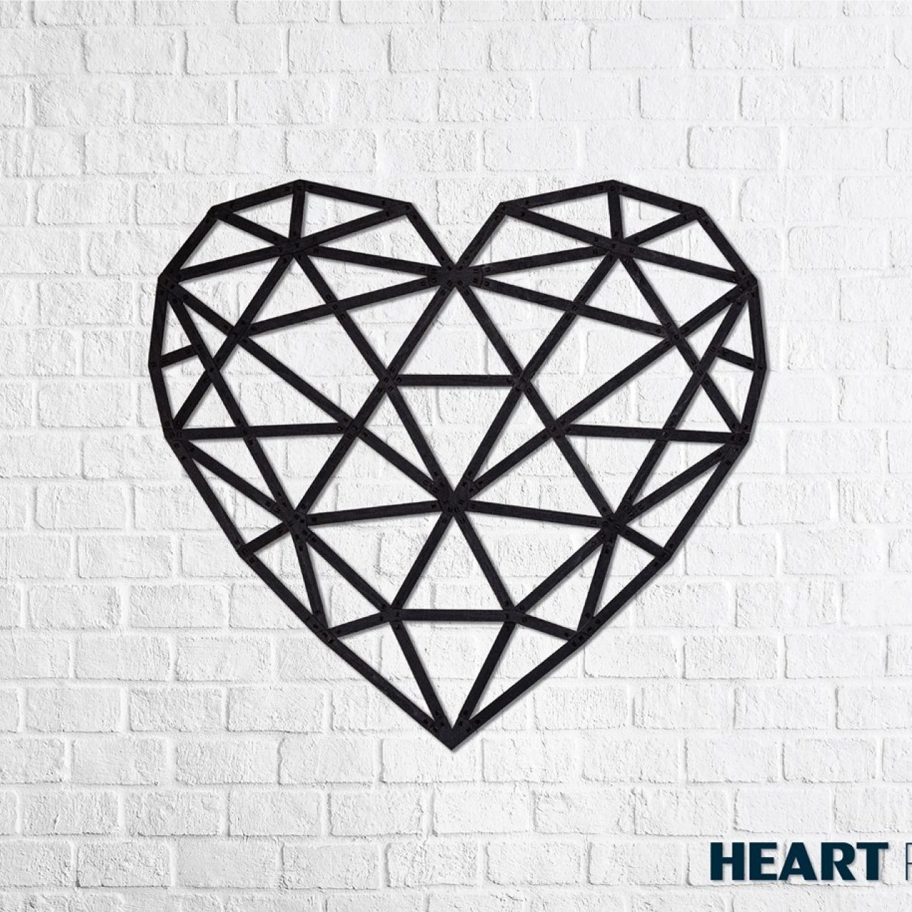 Designové nástěnné puzzle - Heart