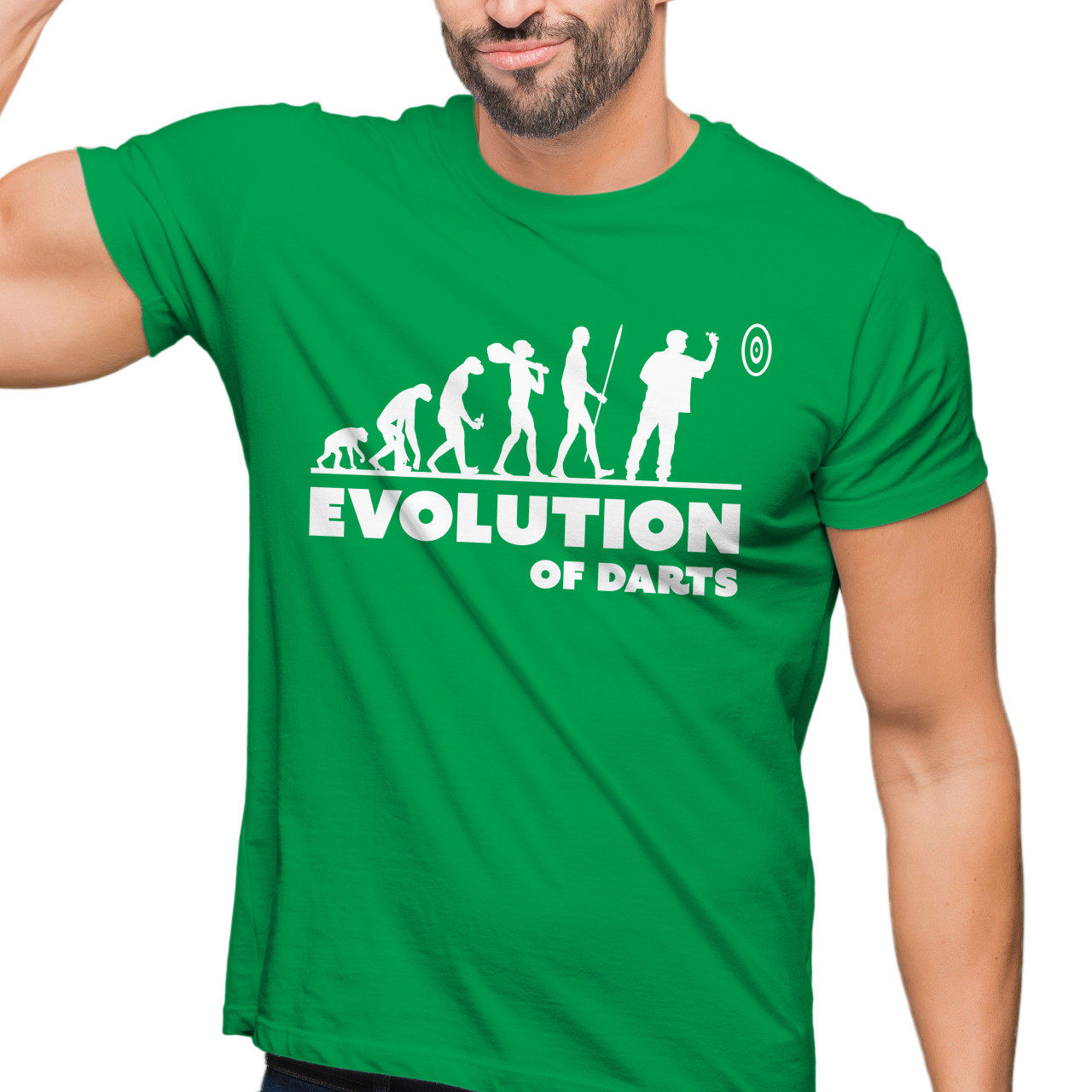 Pánské tričko s potiskem "Evoluce Šipkaře"