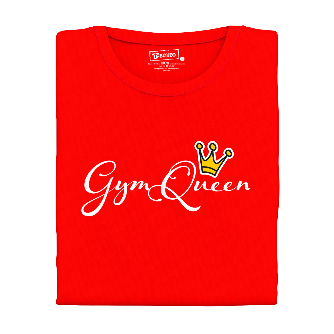 Dámské tričko s potiskem “Gym Queen”