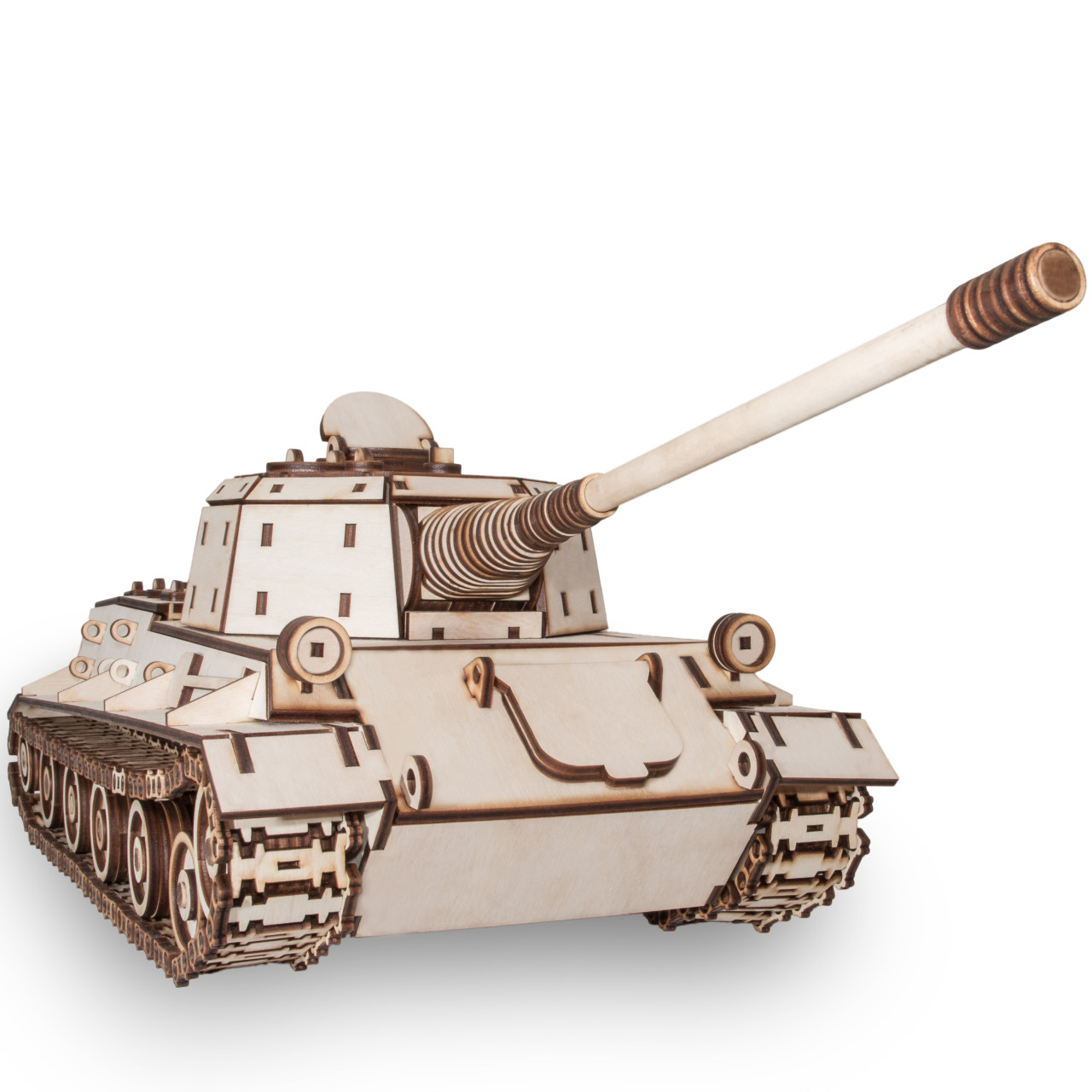 Dřevěný skládací 3D model - Tank Lowe