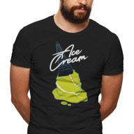 Pánské tričko s potiskem "Ace cream"