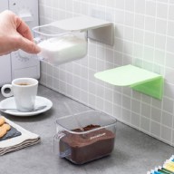 Odnímatelné přilepovací kuchyňské nádoby handstore innovagoods balíček 2 jednotek (V0103426)