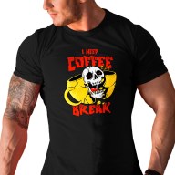 Pánské tričko s potiskem “I need coffee break”
