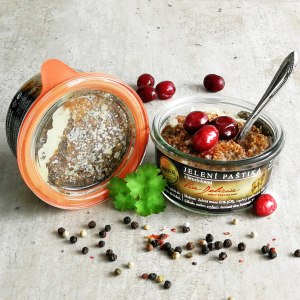 Hirsch Pastete mit Preiselbeeren 130 g