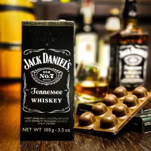 Schokolade Goldkenn mit Jack Daniel´s 100 g