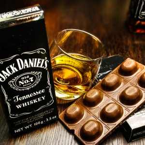 Schokolade Goldkenn mit Jack Daniel´s 100 g