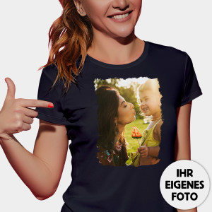  Damen-T-Shirt mit eigenem Foto