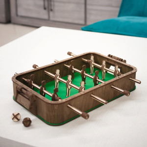 3D-Holzbausatz - Tischfußball