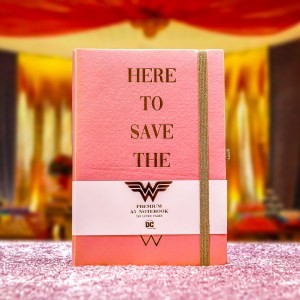 Design-Notizbuch Wonder Woman