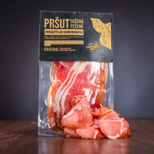 Prosciutto aus Schweinebraten kalt geräuchert 100 g