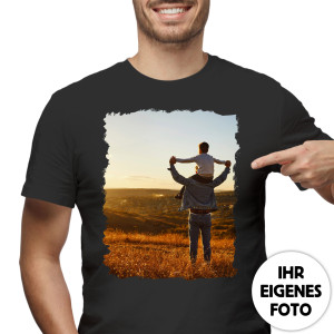 Herren-T-Shirt mit eigenem Foto