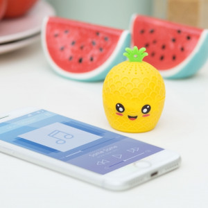 Mini-Bluetooth-Lautsprecher in Form einer Ananas