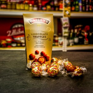 Schokoladentrüffel gefüllt mit Likör Baileys 135g