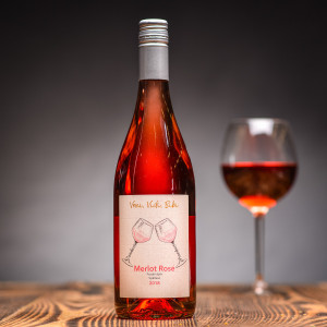 Roséwein Merlot Rosé späte Ernte 0,75 l - halbtrocken