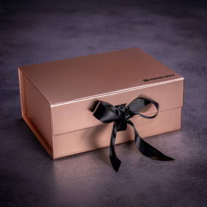 Giftboxeo Geschenkbox (rose gold) - Voller Kokosnuss