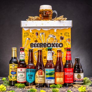 Beerboxeo - Geschenkverpackung voller Bierspezialitäten EXCLUSIVE