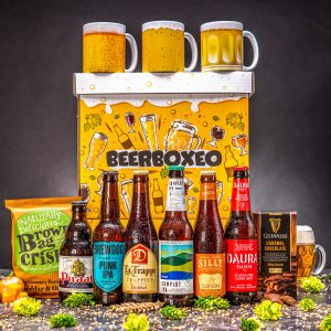 Beerboxeo - Geschenkverpackung voller Bierspezialitäten EXCLUSIVE